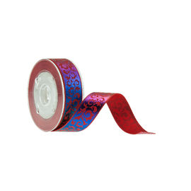 ริบบิ้นสีรุ้งส่วนบุคคลริบบิ้นโพลีเอสเตอร์ Grosgrain 13 มม