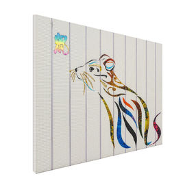 ตกแต่งบ้านหนู Simple Wall Art, Visual Effect พิเศษ Ribbon ร้อน