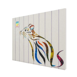 ตกแต่งบ้านหนู Simple Wall Art, Visual Effect พิเศษ Ribbon ร้อน